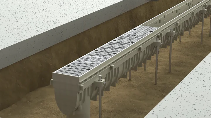 (Short Version for Installers) Josam Company PRO-PLUS Trench Drain Installation Video