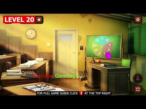 100 Doors Games Escape From School LEVEL 20 - Gameplay Walkthrough Android IOS