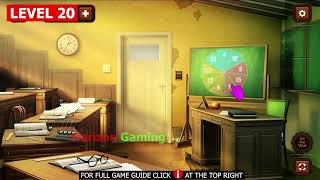 100 Doors Games Escape From School LEVEL 20 - Gameplay Walkthrough Android IOS screenshot 5