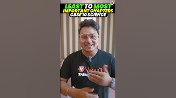 Least to Most Important Chapters in Class 10 Science | CBSE Board Exam 2024 #preparation #strategy