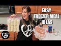 EASY FREEZER MEAL PREP | 2 BREAKFAST & DINNER FREEZER MEALS | PHILLIPS FamBam COOK WITH ME