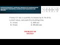 MSTC Refresher 100: Calculation of Doubling Time (Population Growth)