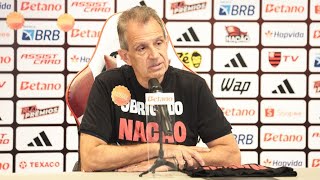 PRESIDENTE DO FLAMENGO ANUNCIA DEMISSÃO DE LEONARDO JARDIM