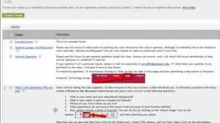 How to Attach an Image into a Post in Blackboard
