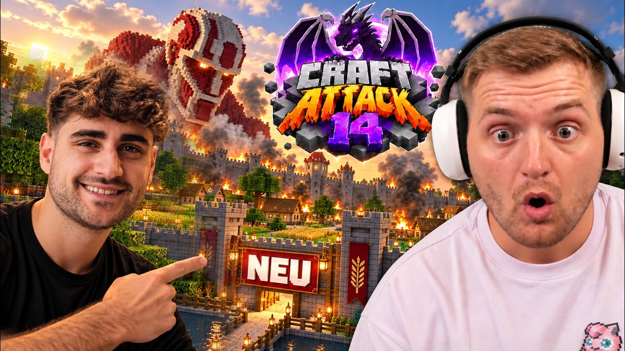 😍😱Wir PLANEN das XXXL CRAFT ATTACK 14 TITANEN PROJEKT mit ELI  | Trymacs Stream Highlights