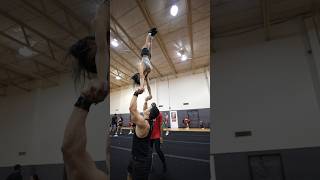 Some Stunts In The Dawg House #Sportshorts #Acro #Cheer #Workout #Fitness #Travel #Gym #Lifting #Bts