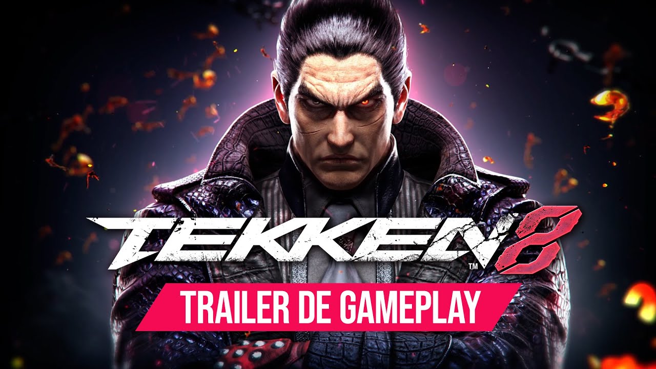 Trailer de gameplay de Tekken 8 revela Kazuya Mishima em ação