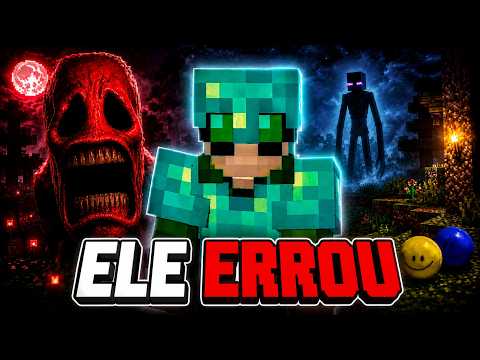 ELE instalou VERITY e FALSITY juntos no Minecraft... (FOI UM ERRO)