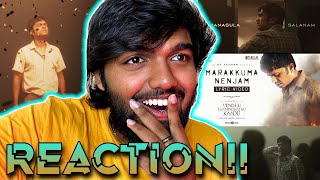 Marakkuma Nenjam Lyric | REACTION!! | VTK| Silambarasan TR | Gautham Vasudev Menon| @A. R. Rahman |