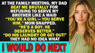 Download Lagu At The Family Meeting, My Dad Beat Me Brutally for Refusing to Serve My Brother Like a Maid — Then… MP3 Download Lagu At The Family Meeting, My Dad Beat Me Brutally for Refusing to Serve My Brother Like a Maid — Then… MP3