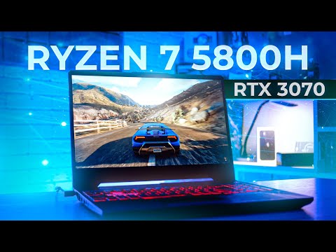 Чем удивил ноутбук с Ryzen 7 и RTX 3070 ? Обзор Asus TUF A15 2021 на AMD