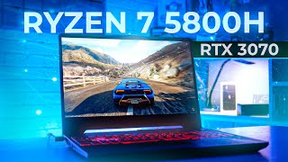 Чем удивил ноутбук с Ryzen 7 и RTX 3070 ? Обзор Asus TUF A15 2021 на AMD