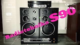 Radiotehnika S90 35 AC 012. Ремонт и модернизация.  Новая жизнь советской акустики. 1 серия.