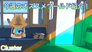 今週のおすすめワールドを紹介させていただきます~【Cluster】メタバース!Part1