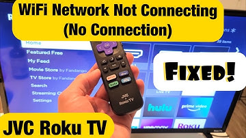 JVC Roku TV: WiFi Not Connecting or Not Connected? FIXED!