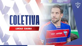 🔴 AO VIVO: COLETIVA PRÉ-JOGO COM O VOLANTE LUCAS SASHA | TV LEÃO