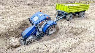 Tractors And Rc Trucks Work Hard Over The Limit!