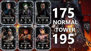 Hellspawn Normal Tower Matches 175 & 195 | Full Walkthrough | MK Mobile 6.3