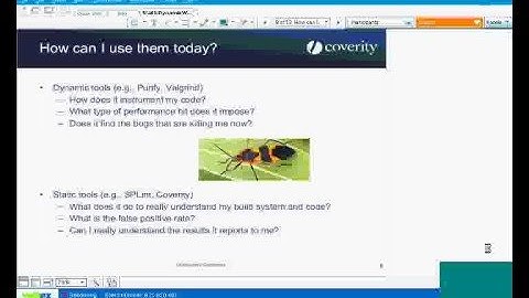 Static source code analysis tools vs. Dynamic analysis tools - Part Four