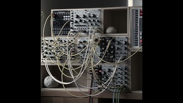 Piano & Modular Serenity / Relaxing Ambient Music / Beads Mimeophon Ensemble Oscillator #Shorts