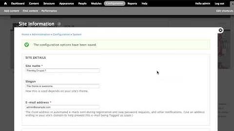 Drupal 7 Tutorial  Customizing the page template file