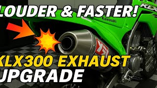 Easy Slip-On Exhaust Install 2024 Klx300R Klx300 Full Guide Sound Test
