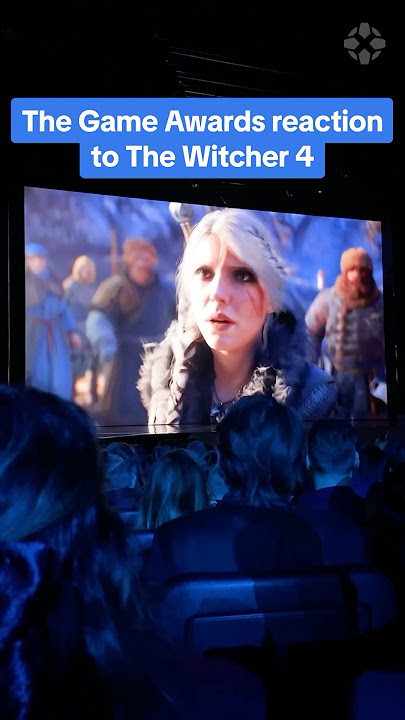 Crowd reaction the Ciri reveal in The Witcher 4 #thegameawards