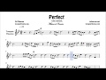 Perfect Partitura de Trompeta Tono Original