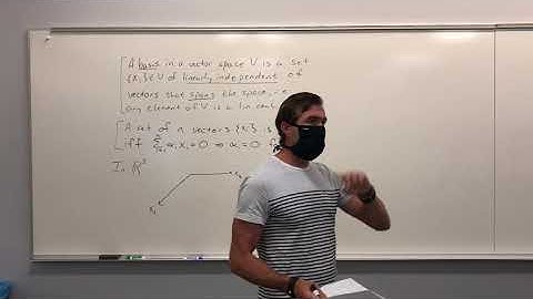 Mathematical Methods in Physics Lecture 2: Linear Independence, Isomorphisms and Linear Operators