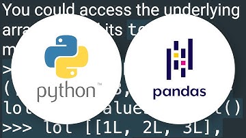 Pandas DataFrame to List of Lists