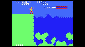 Jungle Hunt (1983 Atari) Colecovision
