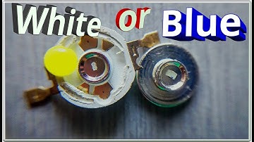 White LED is actually a Blue!