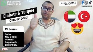 Voyage Dubai & Turquie