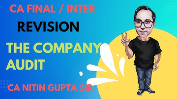 Co Audit Revision by CA Nitin Gupta Sir (Part 1)