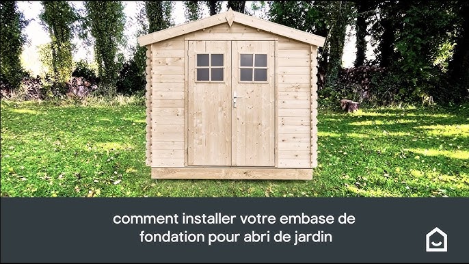 Abri de jardin + plancher GoodHome Stafford en bois coloris naturel ép.14  mm surface extérieure 3,04 m²