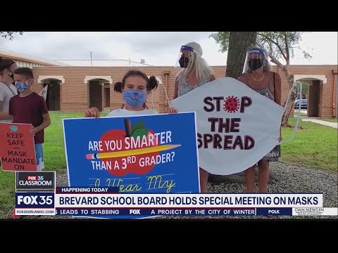 Brevard school board to meet again on mask mandate