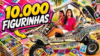 COMPREI 10.000 mil FIGURINHAS DA COPA E COLEI NO BUGGY (JÉSSICA SOUSA)