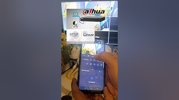 PTZ 360 mini onvif camera connecting to the Hikvision dahua NVRs  #security #surveillance #smarthome