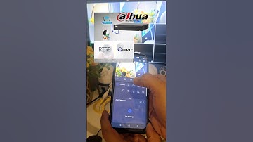 PTZ 360 mini onvif camera connecting to the Hikvision dahua NVRs  #security #surveillance #smarthome