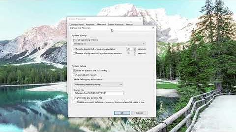 How to Enable or Disable Automatic Deletion of Blue Screen Memory Dump on Low Disk Space Windows 10