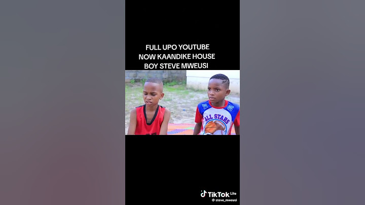 dogo sele alicho mfanya Steve ona