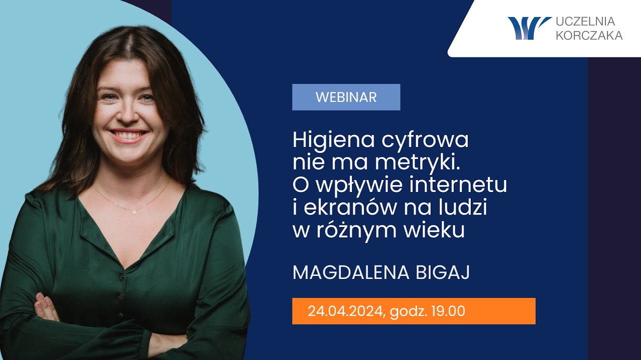 Magda Bigaj: Higiena cyfrowa nie ma metryki. O wpływie internetu i ekranów na ludzi w różnym wieku