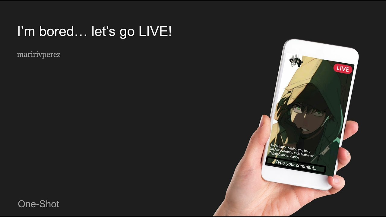 I'm bored... lets go LIVE! || One-Shot || MHA Podfic || Crack/Angst(?) || Shota Aizawa Podfics