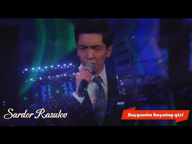 Sardor Rasulov - Suyganim boyning qizi (Live 2025)