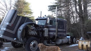 1980 EXHD Peterbilt 3408 Cat  Episode 1  I identify as 12v now