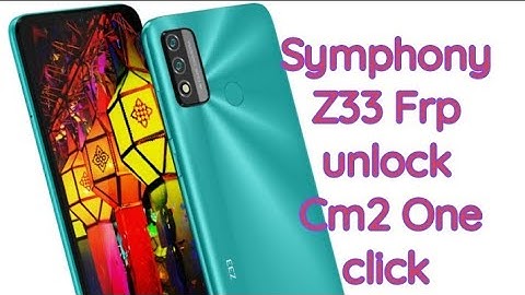 symphony z33 frp cm2 lock cm2