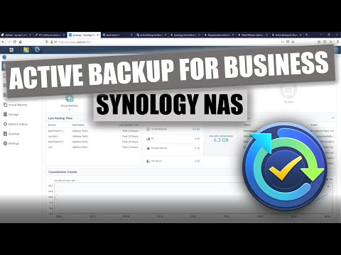 Using Synology Active Backup for Business with VMware vSphere/ESXi