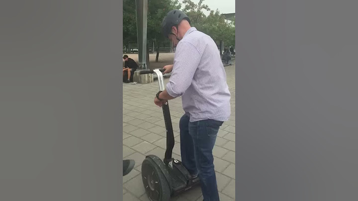 Segway Out of Control Fail