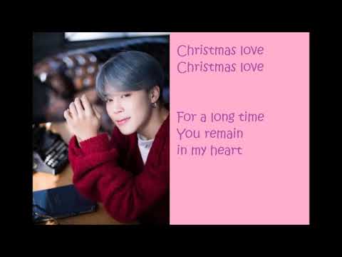 Lyrics jimin Jimin 'Christmas Love' With English Lyrics - YouTube
