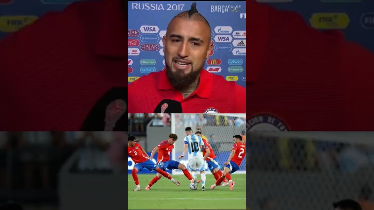 Vidal Breaks Down: 'I Felt Like a Kid Seeing My Superhero – Messi! 